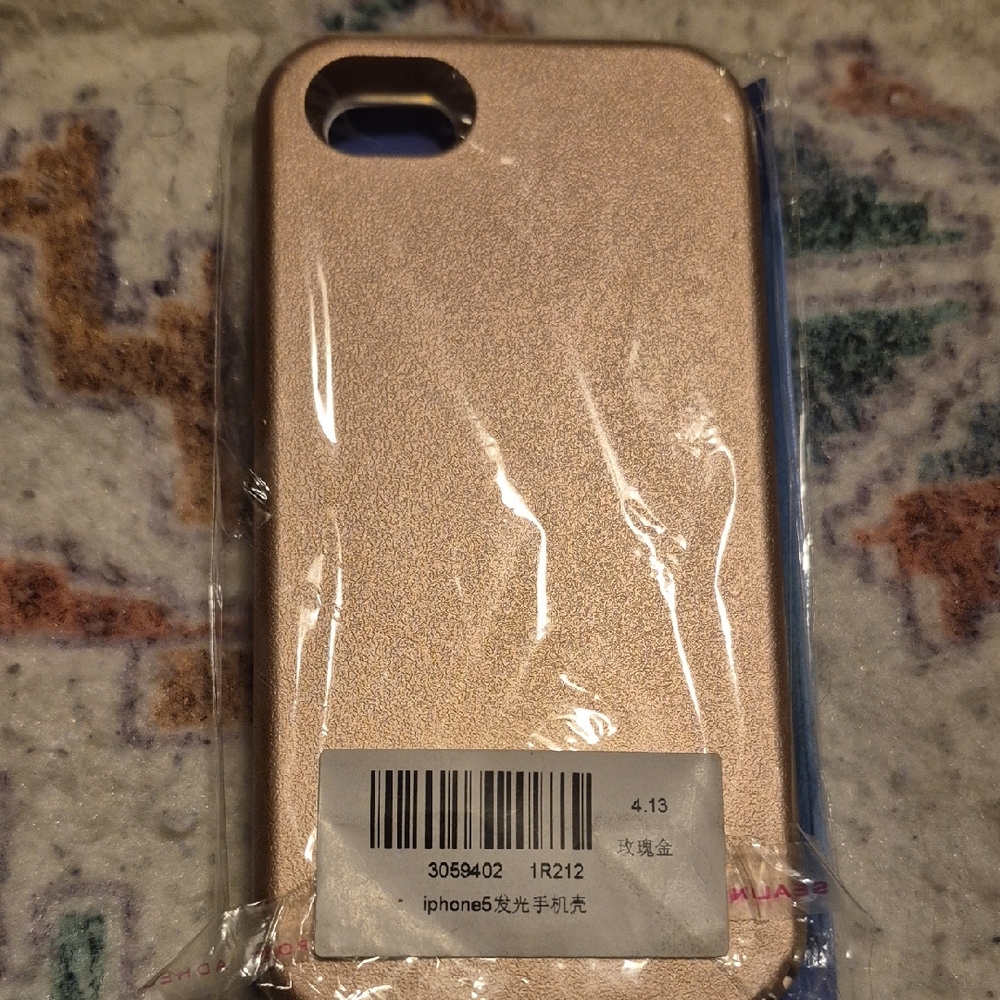 Pink Metallic iPhone Case Smooth Glossy Finish